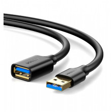 Подовжувач UGREEN US129 USB 3.0 Extension Male Cable 3m (Black) (UGR-30127) (UGR-30127) (15319)
