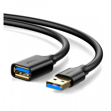 Подовжувач UGREEN US129 USB 3.0 Extension Male Cable 3m (Black) (UGR-30127) (UGR-30127) (15319)
