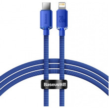 Кабель Baseus Crystal Shine Series Fast Charging Data Cable Type-C to iP 20W 2m Blue (CAJY000303) (18319)