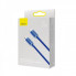 Кабель Baseus Crystal Shine Series Fast Charging Data Cable Type-C to iP 20W 2m Blue (CAJY000303) (18319)