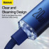 Кабель Baseus Crystal Shine Series Fast Charging Data Cable Type-C to iP 20W 2m Blue (CAJY000303) (18319)