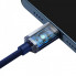 Кабель Baseus Crystal Shine Series Fast Charging Data Cable Type-C to iP 20W 2m Blue (CAJY000303) (18319)