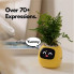 Інтерактивний розумний горщик для рослин Ivy Smart Planter Tuya AI, Green (ISPTAG) (15419)