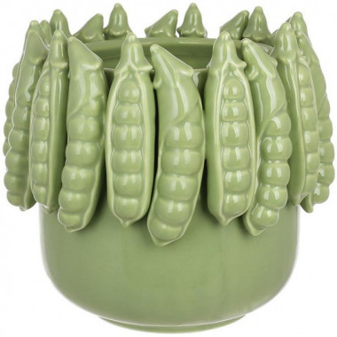Ваза керамічна "Peas", 17см, діаметр 20см (горох) (19419)