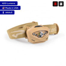 Фонарик налобный Princeton Tec Vizz 420 Lumen MPLS Tan (2419)