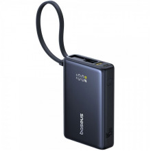Зовнішній акумулятор Baseus PicoGo Digital Display Power Bank 10000mAh 45W Cosmic Black (P10076803123-00) (19519)