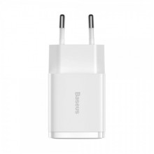 Мережевий зарядний пристрій Baseus Compact Charger 2U 10.5W EU White (CCXJ010202) (519)