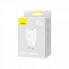 Мережевий зарядний пристрій Baseus Compact Charger 2U 10.5W EU White (CCXJ010202) (519)