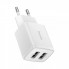 Мережевий зарядний пристрій Baseus Compact Charger 2U 10.5W EU White (CCXJ010202) (519)