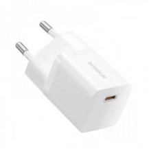 Мережевий зарядний пристрій Baseus  GaN5 Fast Charger (mini) 1C 25W EU Moon White (P10110909213-00) (14619)