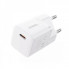 Мережевий зарядний пристрій Baseus  GaN5 Fast Charger (mini) 1C 25W EU Moon White (P10110909213-00) (14619)