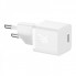 Мережевий зарядний пристрій Baseus GaN5 Fast Charger(mini) 1C 20W EU White (CCGN050102) (14719)
