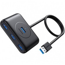 USB-хаб UGREEN CR113 USB 3.0 Hub  1m (Black) (UGR-20291) (UGR-20291) (19719)