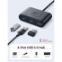 USB-хаб UGREEN CR113 USB 3.0 Hub  1m (Black) (UGR-20291) (UGR-20291) (19719)