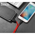 Кабель HOCO X21 USB to iP 2A, 1m, silicone, TPE connectors, Black+Red (6957531071372) (14819)