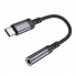 Перехідник BOROFONE BV24 Graceful digital audio converter cable Type-C to 3.5mm Metal Grey (6941991118999) (21129)
