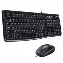 Комплект Logitech MK120 USB UA Black (920-002563) (18329)