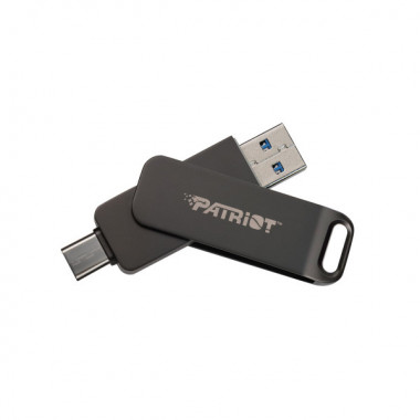 Флеш-накопичувач Patriot USB 3.2 Gen 1 Rage R550 64GB Type-A+C (PE64GR550DSAD) (329)