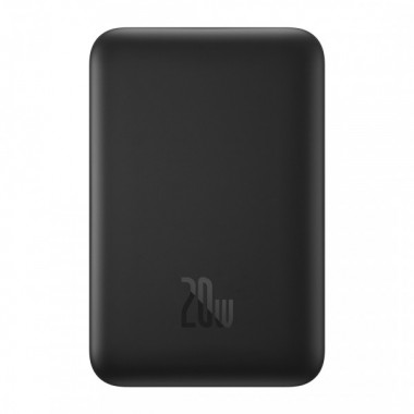 Зовнішній акумулятор Baseus Magnetic Mini Air  Wireless Fast Charge Power Bank 10000mAh 20W Cluster Black (P10059001113-00) (529)