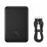Зовнішній акумулятор Baseus Magnetic Mini Air  Wireless Fast Charge Power Bank 10000mAh 20W Cluster Black (P10059001113-00) (529)