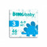Подгузники Dino Baby Размер 3 (4-9 кг) 46 шт (4823098410607) (7529)