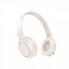 Бездротові накладні навушники HOCO W46 Charm BT headset Milky White (6942007601702) (8529)