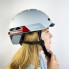 Захисний шолом Livall BH51M NSO (L) Sandstone Grey (57-61см), акустика JBL, мікрофон, сигнали поворотів та стопів, додаток, пульт BR80, застібка, BT (LIV-JB51MN-4312) (14629)