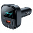 Автомобільний зарядний пристрій ACEFAST B5 101W (2C+A) metal car charger with OLED smart display (6974316281436) (8629)