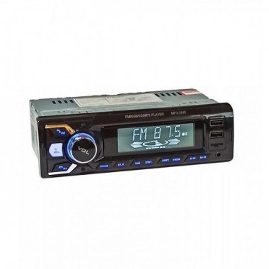 Автомагнитола 3100 ISO+FM+USB+AUX+Bluetooth 4x50W 1Din магнитола с пультом (20729)