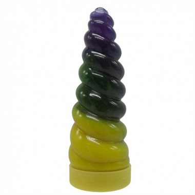 Вязкая масса "Unicorn Slime" UNS-02-01U, густой лизун Yellow-Violet