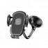 Автотримач для телефона HOCO H10 General car holder(windshield) Black (6931474791580) (14829)