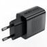 Мережевий зарядний пристрій ACEFAST A90 QC18W GaN single USB-A charger (EU) Black (6974316283249) (19829)