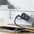 Мережевий зарядний пристрій ACEFAST A90 QC18W GaN single USB-A charger (EU) Black (6974316283249) (19829)
