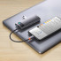 USB-хаб Baseus Metal Gleam Series 7-in-1 Multifunctional Type-C HUB Docking Station Gray （Type-C to HDMI*1+USB3.0*3+PD*1+VGA*1+RJ45*1） (WKWG040013) (15039)