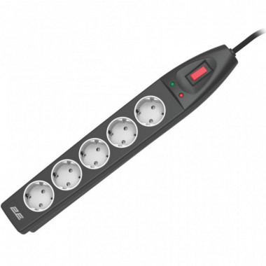Сетевой фильтр питания 2E 2E-SP515M5BK 5m (2E-SP515M5BK) (19039)