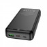 Зовнішній акумулятор HOCO J87A Tacker PD20W+QC3.0 power bank(20000mAh) Black (6931474761033) (21039)