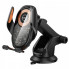 Автотримач для телефона з БЗП HOCO HW34 Blue whale 3-axis linkage wireless fast charging car holder(center console) (6942007652148) (20139)