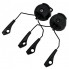 Адаптер ACM Headset Helmet Rail (black) для наушников Howard Leight Impact Sport (1239)