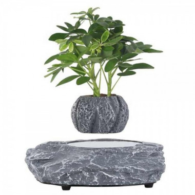 Магнітний левітаційний горщик для рослин HCNT Magnetic Levitating Pot M5B-P Grey (M005B-P) (15439)