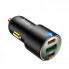 Автомобільний зарядний пристрій HOCO NZ6 PD45W 3-port(2C1A) car charger Black (6931474765185) (8439)