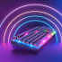 Миша + клавіатура HOCO GM18 Luminous gaming keyboard and mouse set Black (6931474783684) (539)