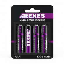 Аккумулятор ААА Arexes (1000mAh) 1.2v (NI-MH) мини пальчик (20739)