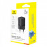 Мережевий зарядний пристрій Baseus GaN5 Fast Charger (mini) 1C 25W EU Cluster Black (P10110909113-00) (14839)