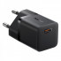 Мережевий зарядний пристрій Baseus GaN5 Fast Charger (mini) 1C 25W EU Cluster Black (P10110909113-00) (14839)
