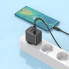Мережевий зарядний пристрій з кабелем HOCO CS14A Ocean PD20W+QC3.0 charger set(Type-C to Type-C) Black (6942007603911) (19839)