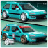 Конструктор Mattel Brick Shop Speed Honda Custom 90 Civic EF (JHF62) (22839)