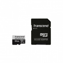 Карта памяти Transcend 64GB microSDXC class 10 UHS-I U3 A2 (TS64GUSD340S) (17049)