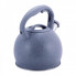Чайник Kamille Whistling Kettle 3л з нержавіючої сталі зі свистком, сірий мармур (1549)