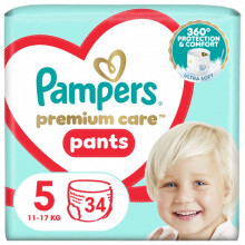 Подгузники Pampers Premium Care Pants Junior Размер 5 (12-17 кг) 34 шт (8001090759870) (22549)