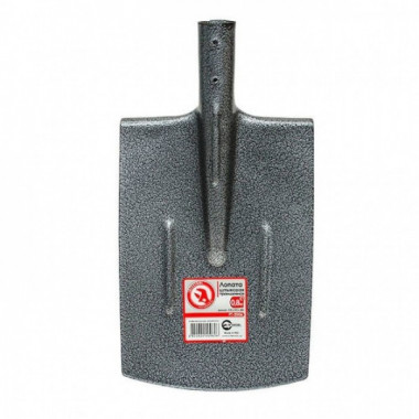 Лопата штыковая траншейная 0,8 кг INTERTOOL FT-2006 (20649)